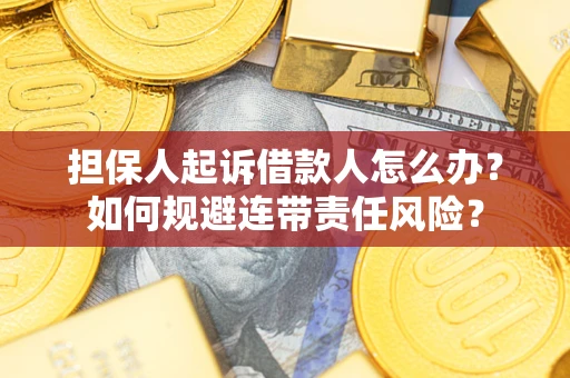 北京担保人起诉借款人怎么办？如何规避连带责任风险？